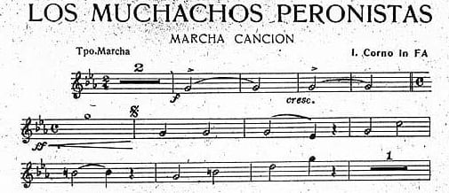 La famosa marcha