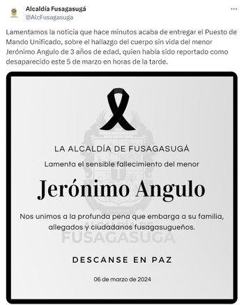 La administración municipal lamentó la