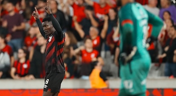 Kevin Viveros es el delantero titular del equipo recien ascendido en el fútbol brasileño, que ya es quinto en la tabla de posiciones - crédito Athletico Paranaense