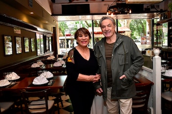 Betiana Blum y Antonio Grimau
