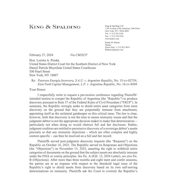 La presentación de los beneficiarios