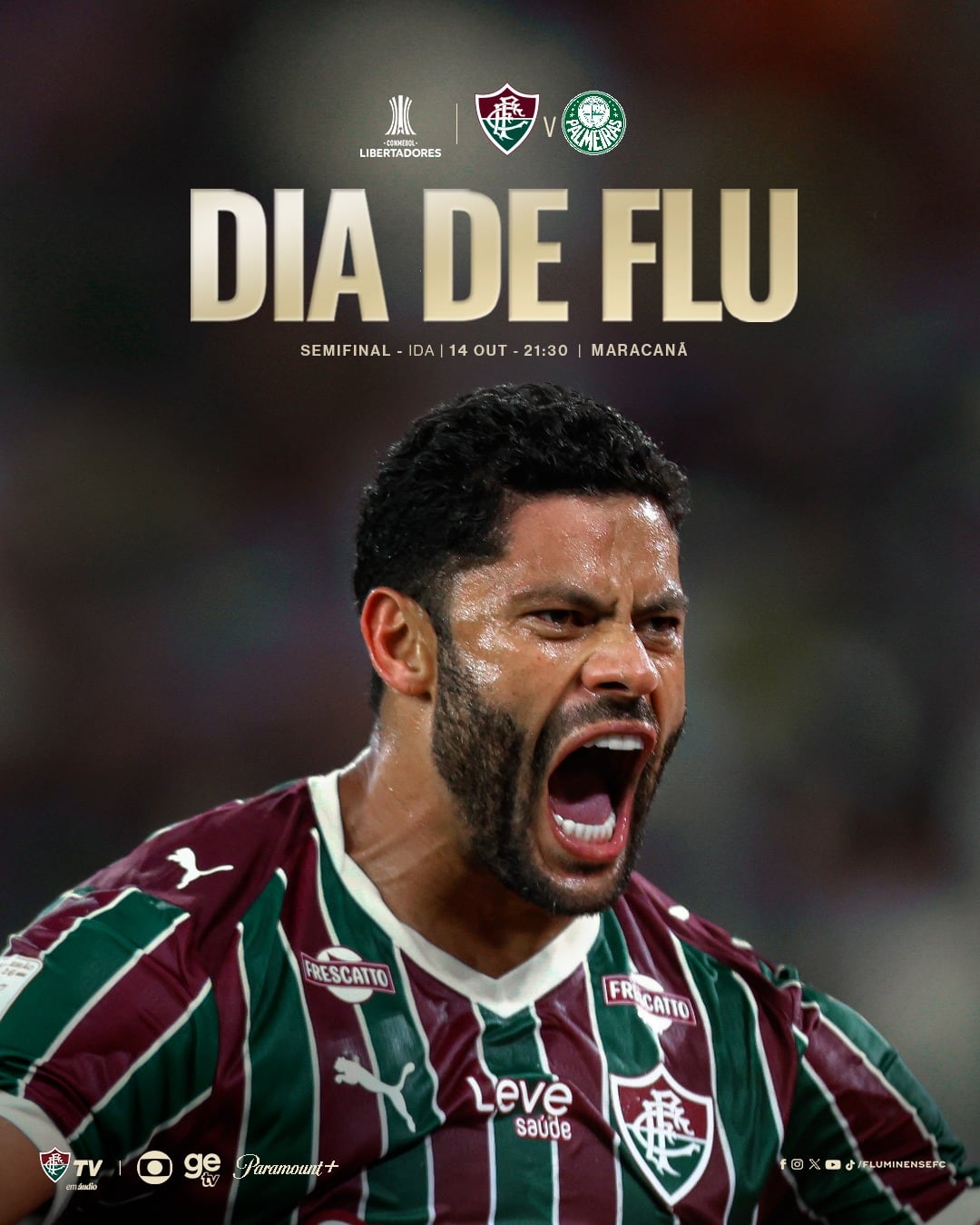 El delantero del Fluminense quiere llevar al Tricolor a la gran final de la Copa Libertadores que se jugará en Montevideo, Uruguay-crédito @FluminenseFC/X