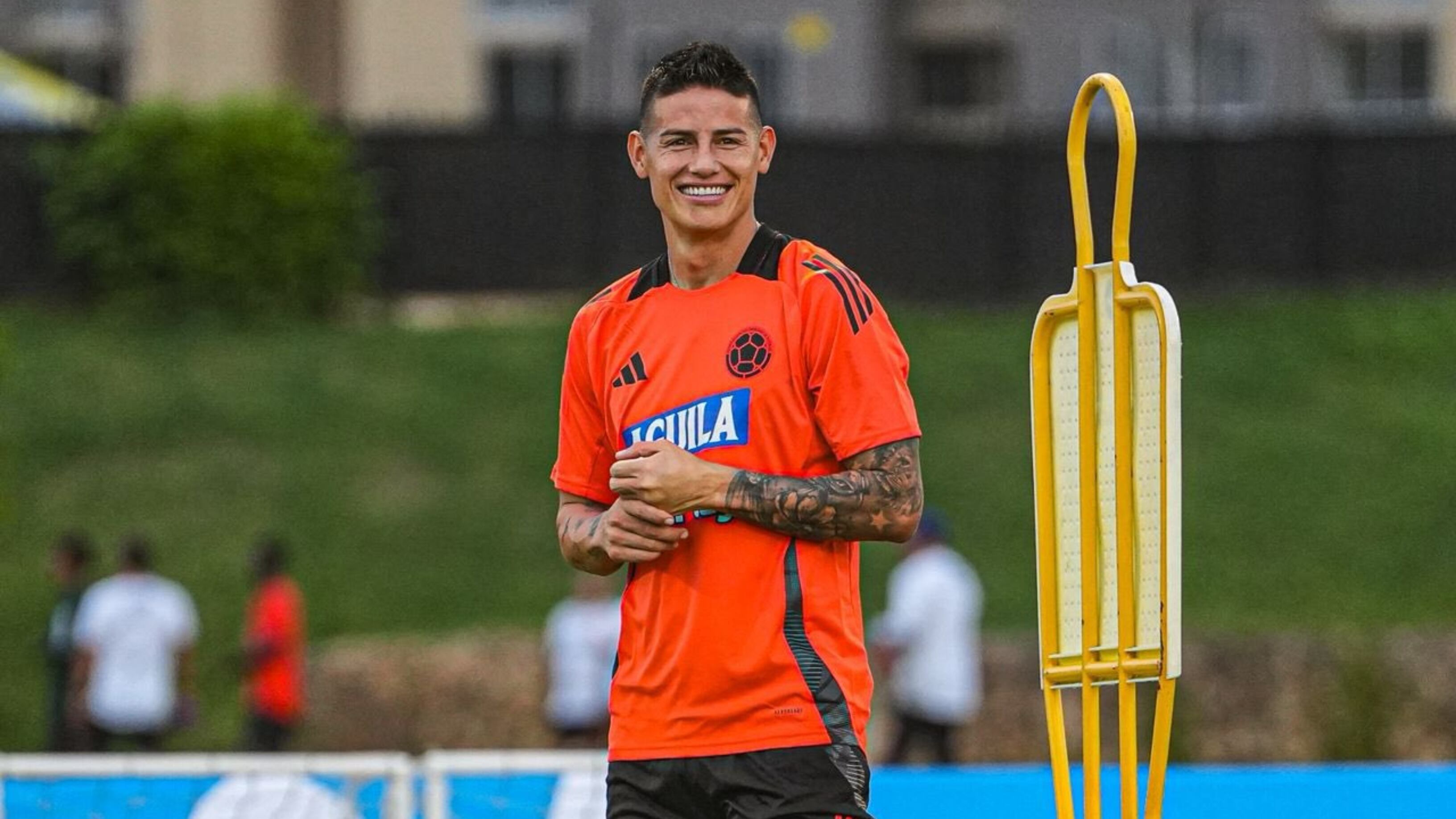 James Rodríguez sería titular ante Bolivia en el partido de la fecha 17 de la Eliminatoria - crédito James Rodríguez
