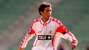 Markic con la camiseta del