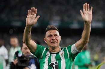 El delantero del Betis, Joaquín