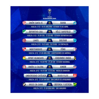 cronograma de vuelta de los