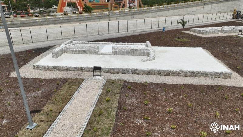 Actualmente el Instituto en colaboración, trabaja en el acondicionamiento de senderos e instalación de cedularios con códigos QR. (INAH)