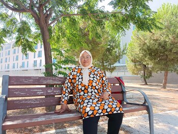 Zohra está a punto de