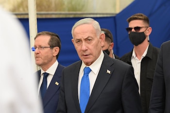 05/08/2026 05 August 2026, Israel, Jerusalem: Israeli Prime Minister Benjamin Netanyahu attends the reinterment ceremony for the remains of the grandparents of Theodor (Benjamin Ze'ev) Herzzl, the founder of modern political Zionism, in Jerusalem. Photo: Paulina Patimer/JNA via ZUMA Press Wire/dpa
POLITICA INTERNACIONAL
Paulina Patimer/JNA via ZUMA Pre / DPA