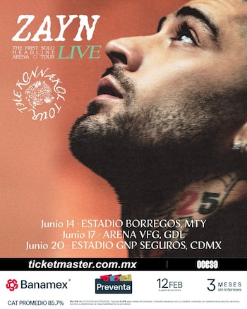 Zayn Malik confirma su gira