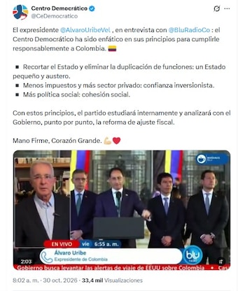 - crédito @CeDemocratico/X