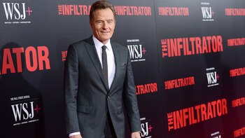 El actor Bryan Cranston reconocido
