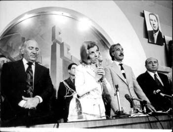 La Presidente habla en el