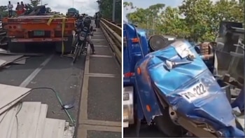 Accidente de tránsito dejó una