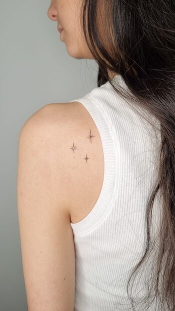 Detalle del tatuaje de Victoria Federica. (Nacho Caja).