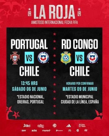 El excampeón de América y que no asiste a una Copa del Mundo jugará ante el combinado africano que vuelve a una cita mundialista como país independiente, después de 52 años de ausencia-crédito @laroja/Instagram