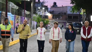 Sheinbaum inaugura nuevo Sendero Seguro en Chalco, estrategia para reducir riesgo en espacios públicos