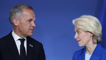 Von der Leyen admite que Canadá no puede entrar en la UE, pero pide una "asociación sin adhesión"