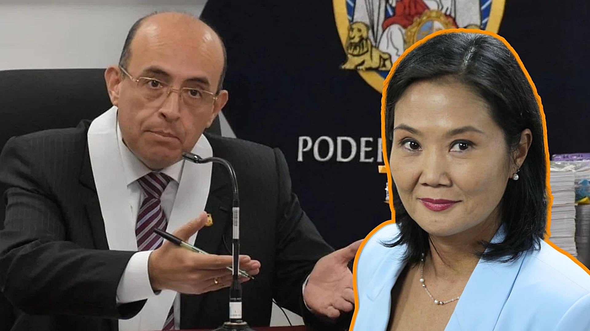 El juez Víctor Zúñiga reemplazó al juez Richard Concepción Carhuancho en el caso Cócteles cuando este fue apartado en 2019. Foto: composición Infobae