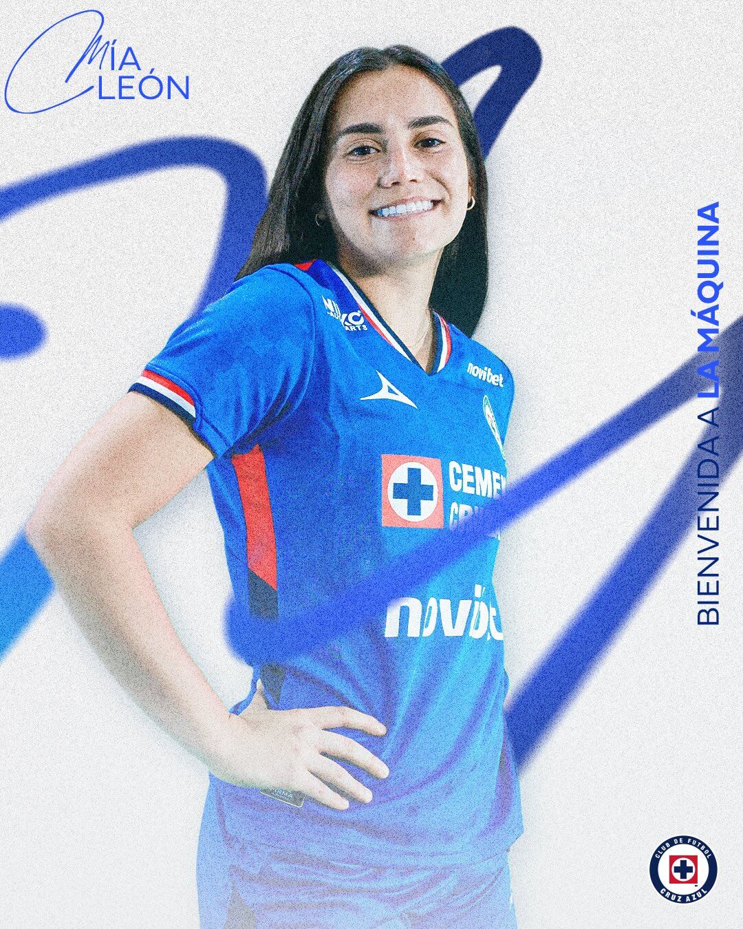 Mía León asume nuevo reto en Cruz Azul, semifinales en el último torneo de la Liga MX.