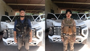 Dos de los seis detenidos