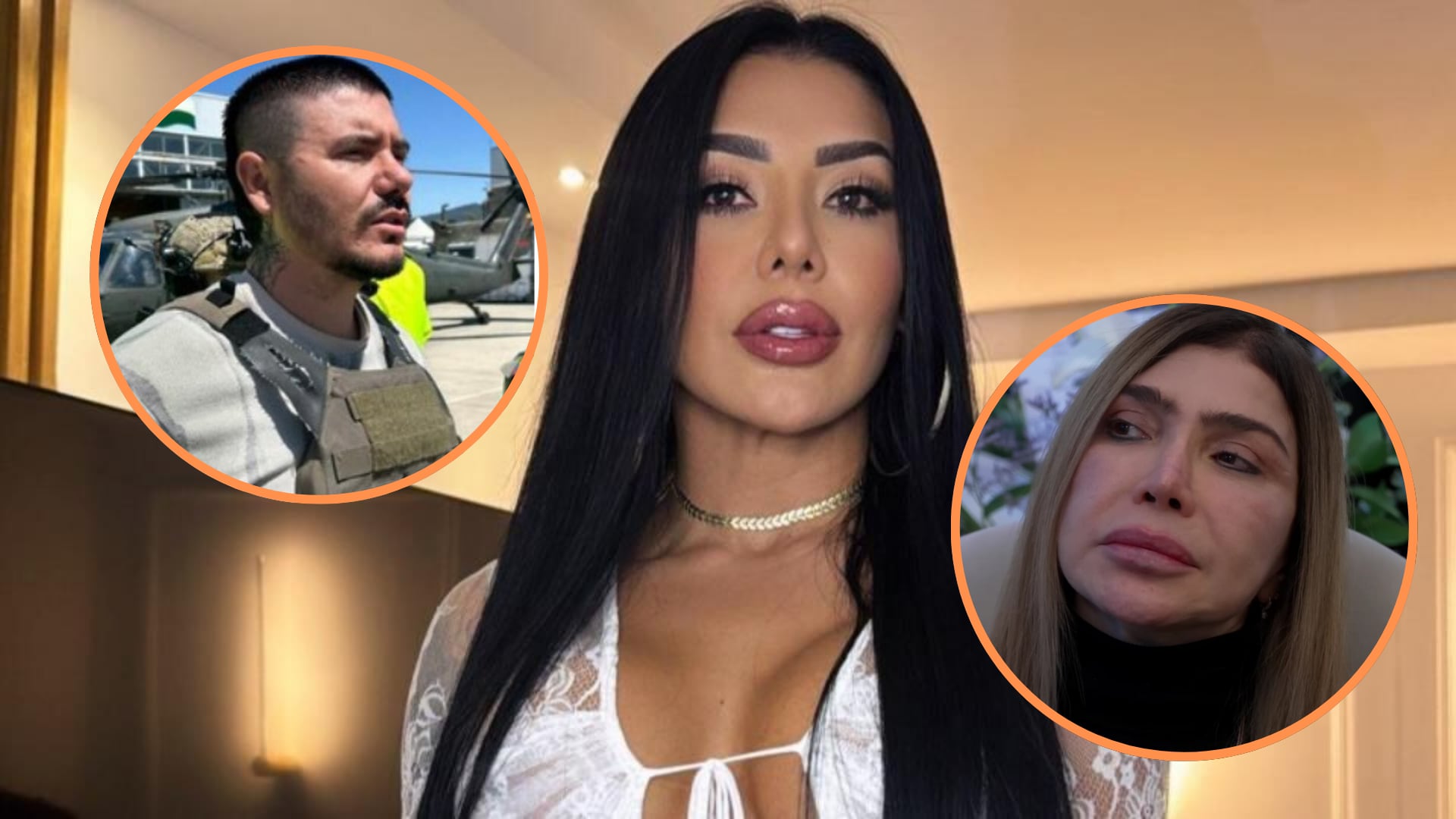 Marcela Reyes reapareció tras los escándalos de su pareja, alias Pichi, que se hizo operar en la cárcel, y los señalamientos de la madre de B King