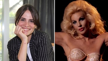 Mica Riera mostró su transformación para el papel de Susana Giménez en la serie Moria