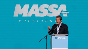 Sergio Massa fue el candidato