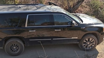 Camioneta sin reporte de robo, asegurada tras el operativo. Crédito: SSP Sinaloa