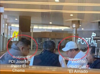 Mientras que supuestamente los agentes