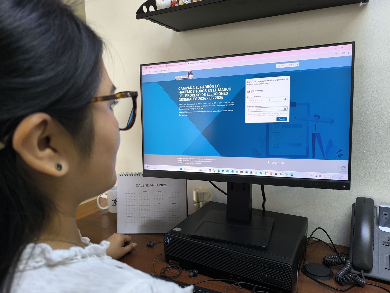 Conoce cómo verificar tus datos en esta plataforma. (Foto: Reniec)