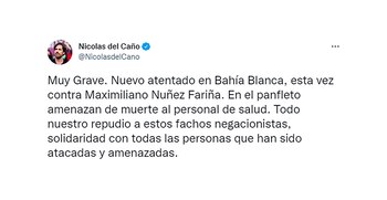 El diputado nacional Nicolás del