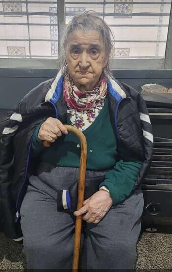 María 92 años - perdida en CABA