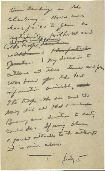 Desembarco Normandía Eisenhower