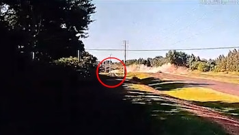 Montepeloso impactó contra el Chevrolet