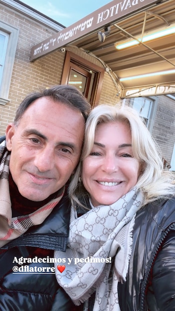 "¡Agradecimos y pedimos!", afirmó Yanina