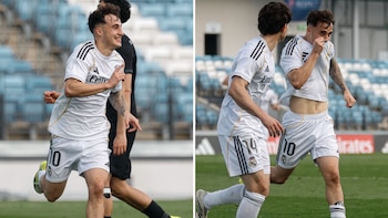 Roberto celebra la remontada en