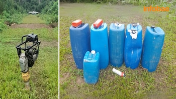 A apreensão inclui a entrada principal