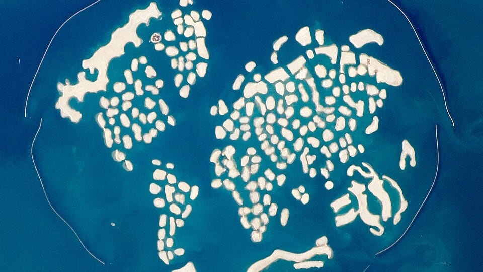 Las islas artificiales de Dubái: la ambición que chocó con el mercado