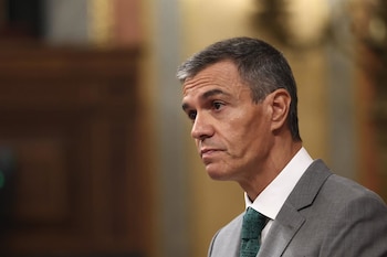 03/09/2026 El presidente del Gobierno, Pedro Sánchez, comparece durante una sesión plenaria en el Congreso de los Diputados, a 3 de septiembre de 2026, en Madrid (España). Sánchez comparece este jueves ante el Pleno del Congreso para informar sobre la gestión del Ejecutivo en relación con los hechos ocurridos en Ceuta desde el pasado 30 de julio y sobre la situación que atraviesa la ciudad autónoma.
POLITICA
Eduardo Parra - Europa Press