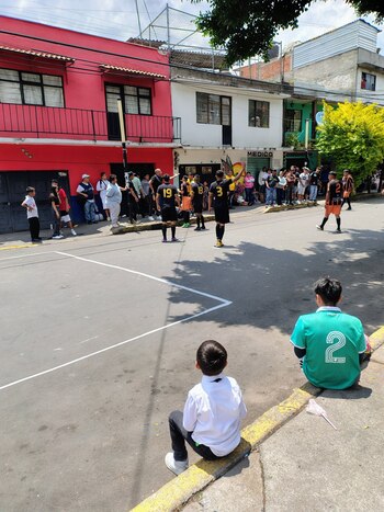 El cierre de la avenida