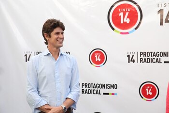 Martín Lousteau en el acto