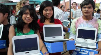 En 2011, estudiantes de Aristóbulo