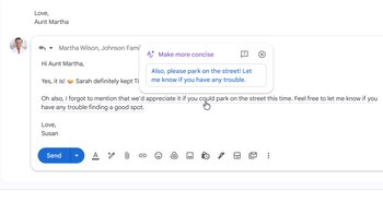 Herramientas como “Ayúdame a escribir”