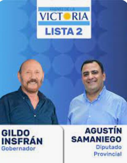 El legislador provincial Agustín Samaniego es el candidato del gobernador Insfrán en la lista de diputados del PJ -Frente para la Victoria