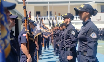 Autoridades del Ministerio de Seguridad