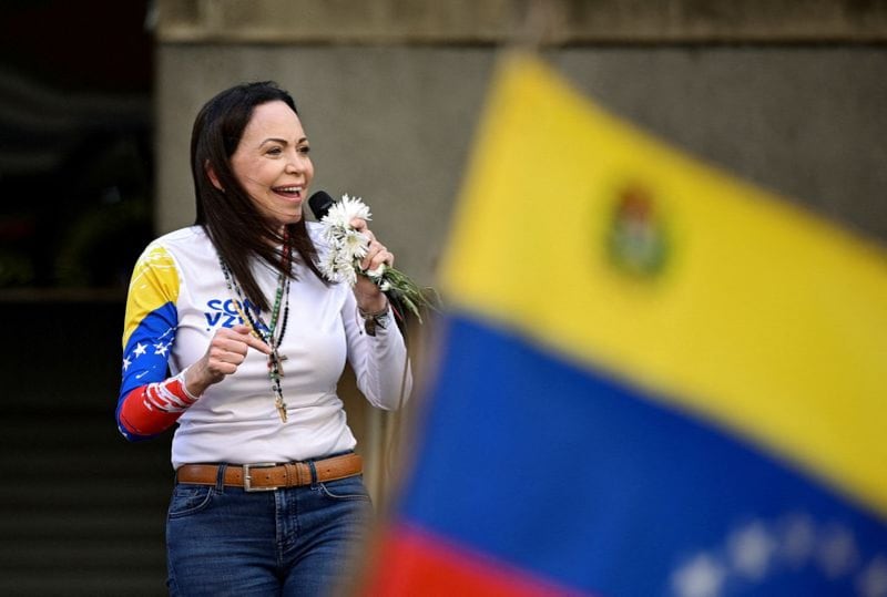 FOTO ARCHIVO: La líder opositora venezolana María Corina Machado (REUTERS/Gaby Oraa/Foto de archivo)