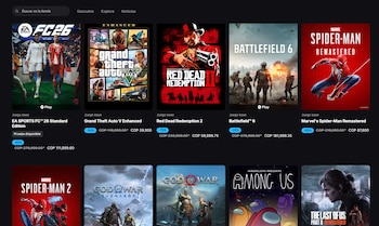 Hay juegos de diferentes categorías