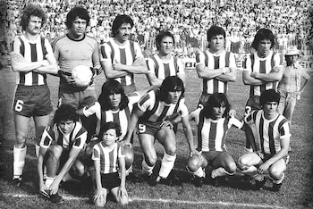 Parados: Binello, Guibaudo, Astudillo, Syeyyguil,