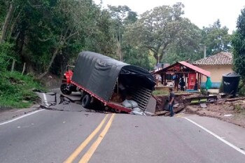 La zona sigue presentado inestabilidad